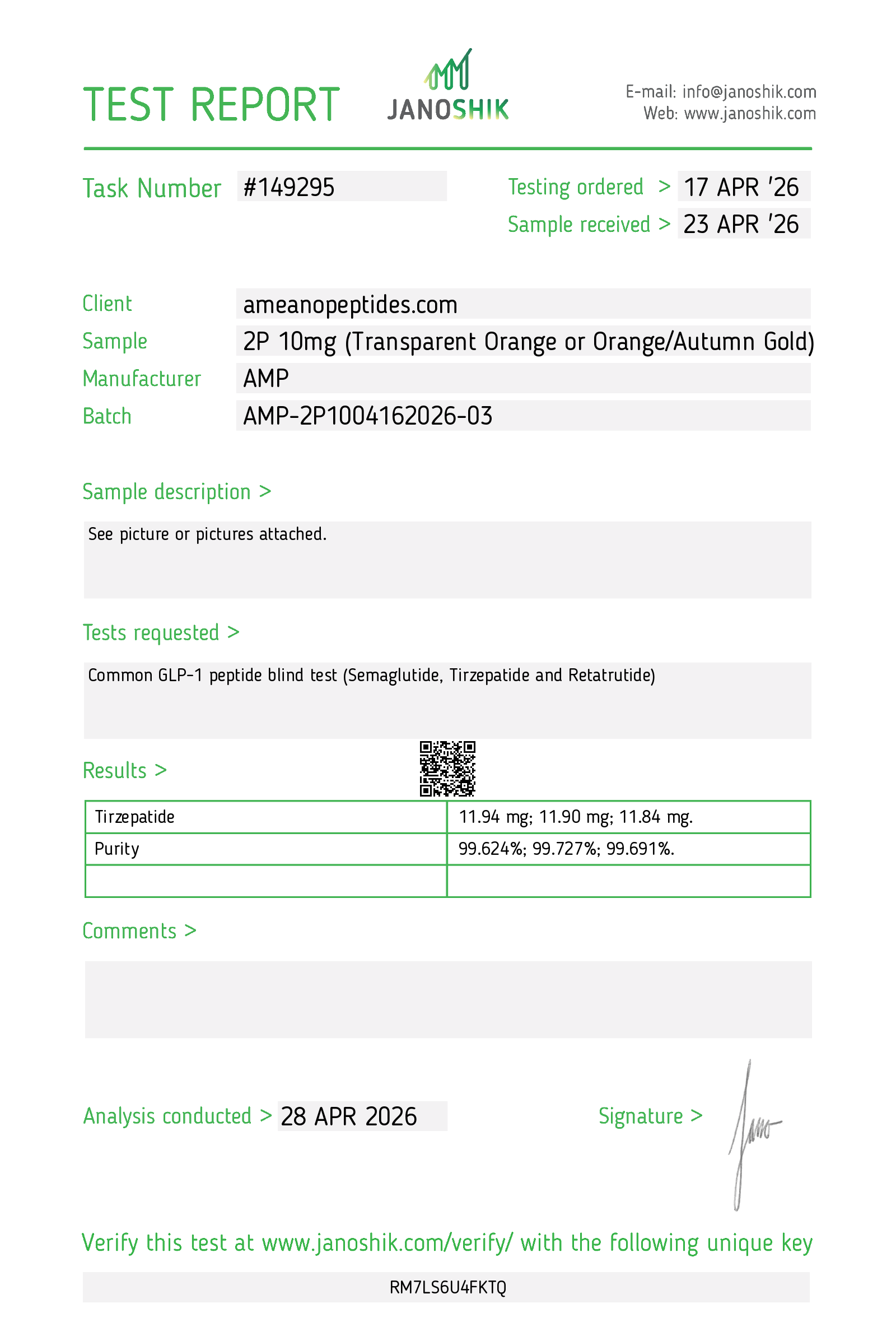 AMP-2P 10mg - Image 2