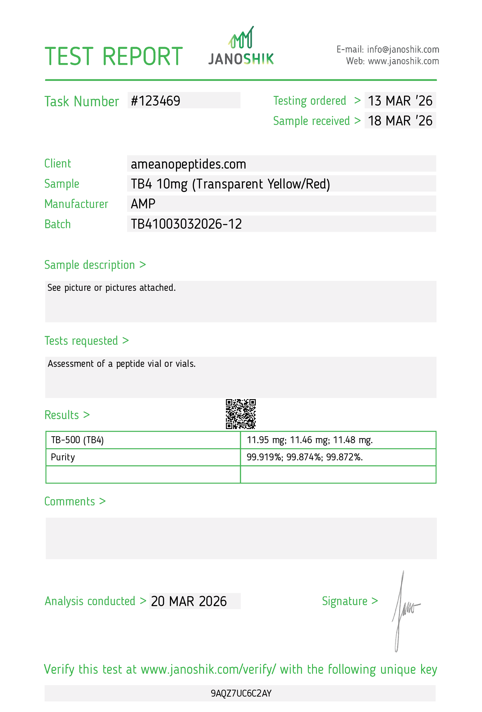 TB-500 (Thymosin Beta-4) 10mg - Image 2