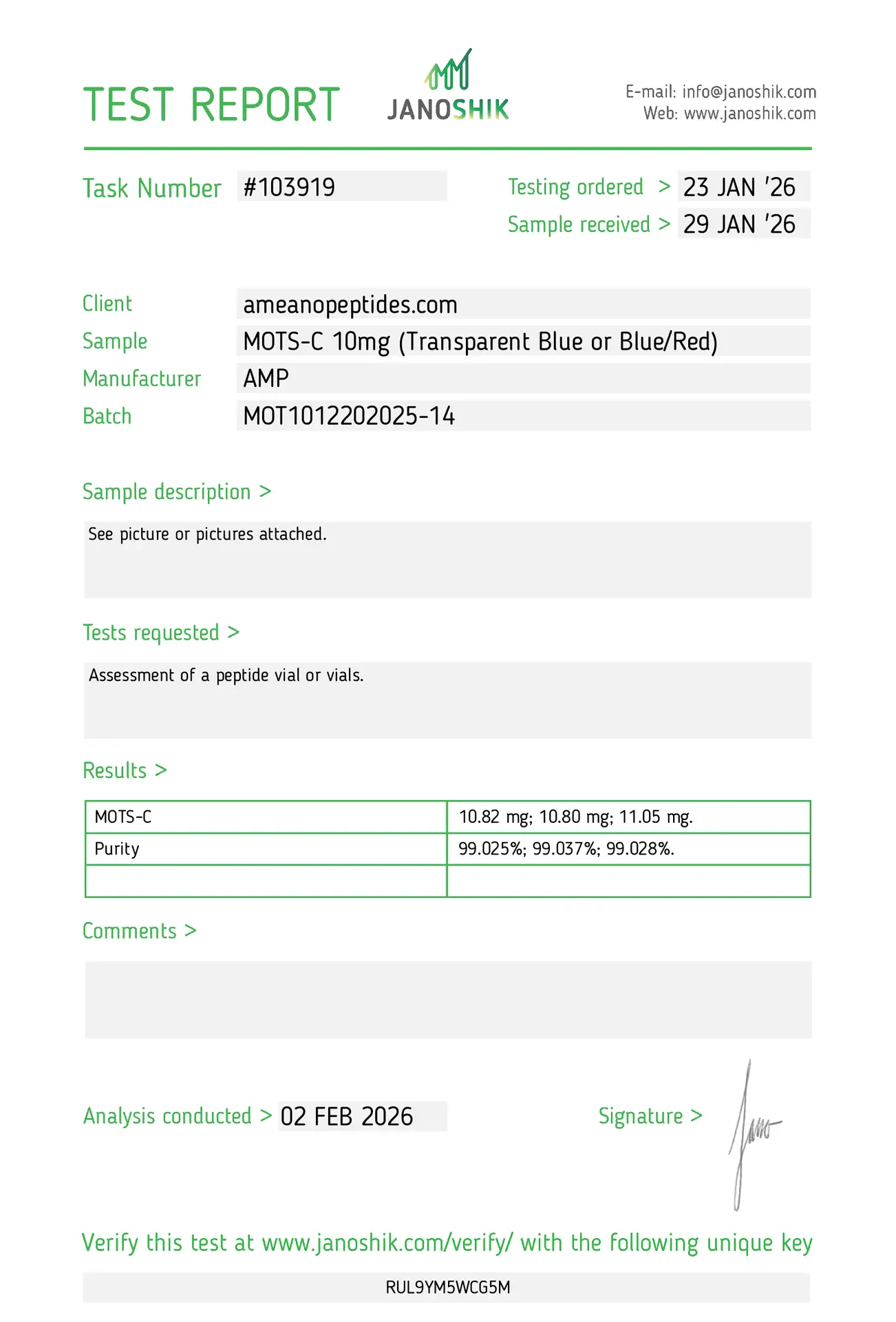 MOTS-c 10mg - Image 4