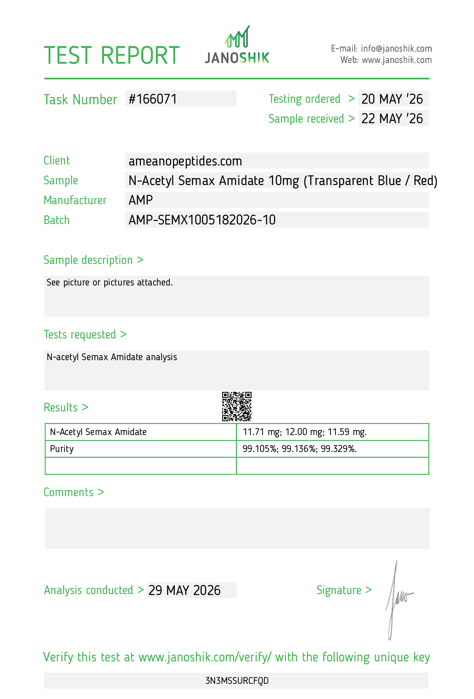 Semax 10mg - Image 2