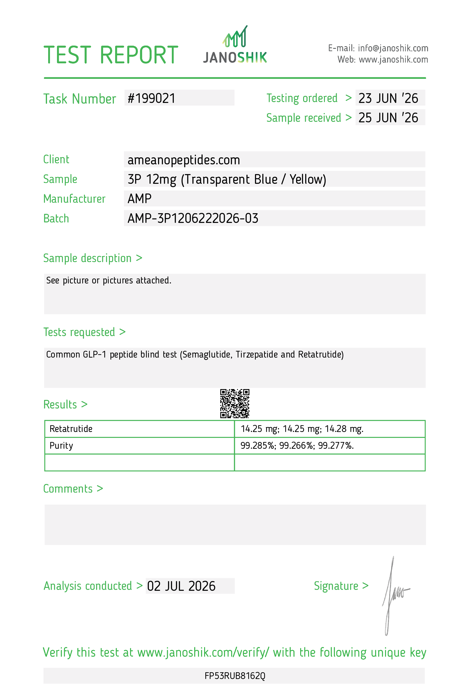 AMP-3P 12mg - Image 2