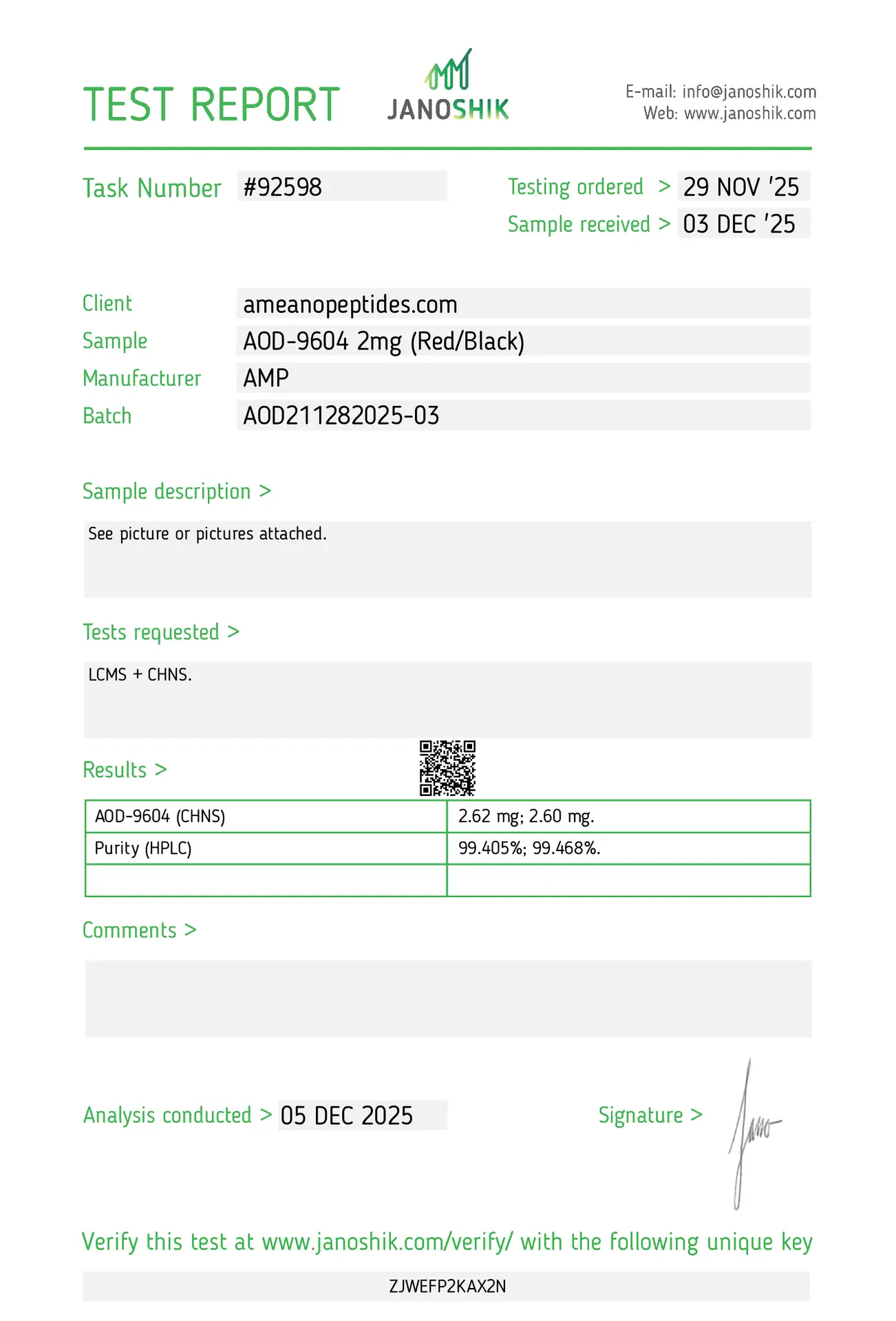 AOD-9604 – 2mg - Image 3