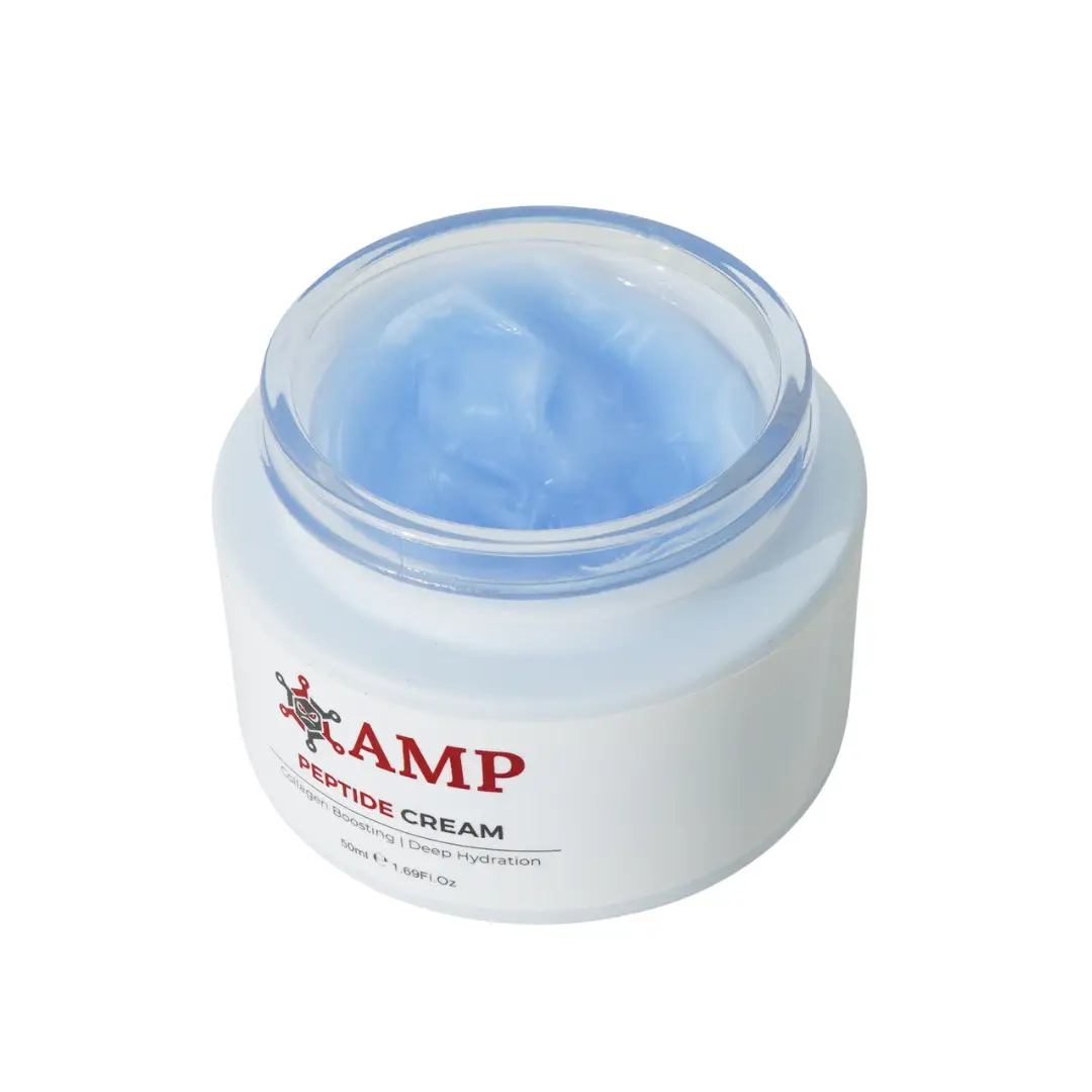 Peptide Cream - Triple Peptides & Botanical Extracts Infused Firming Cream (50 mL) - Image 3