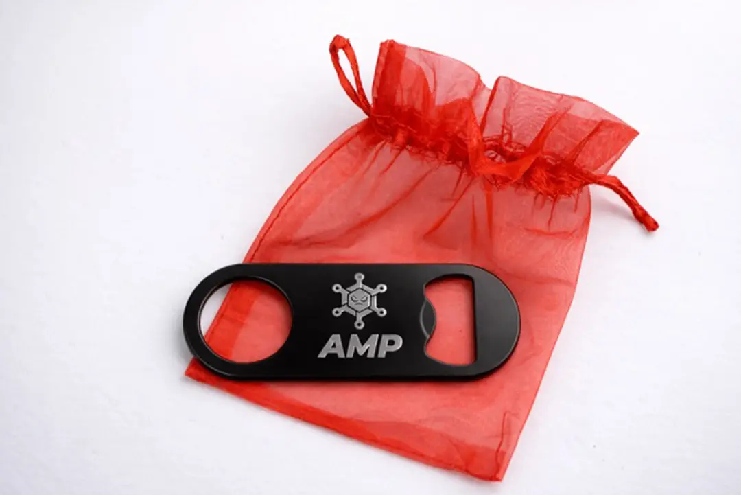 AMP metal vial opener